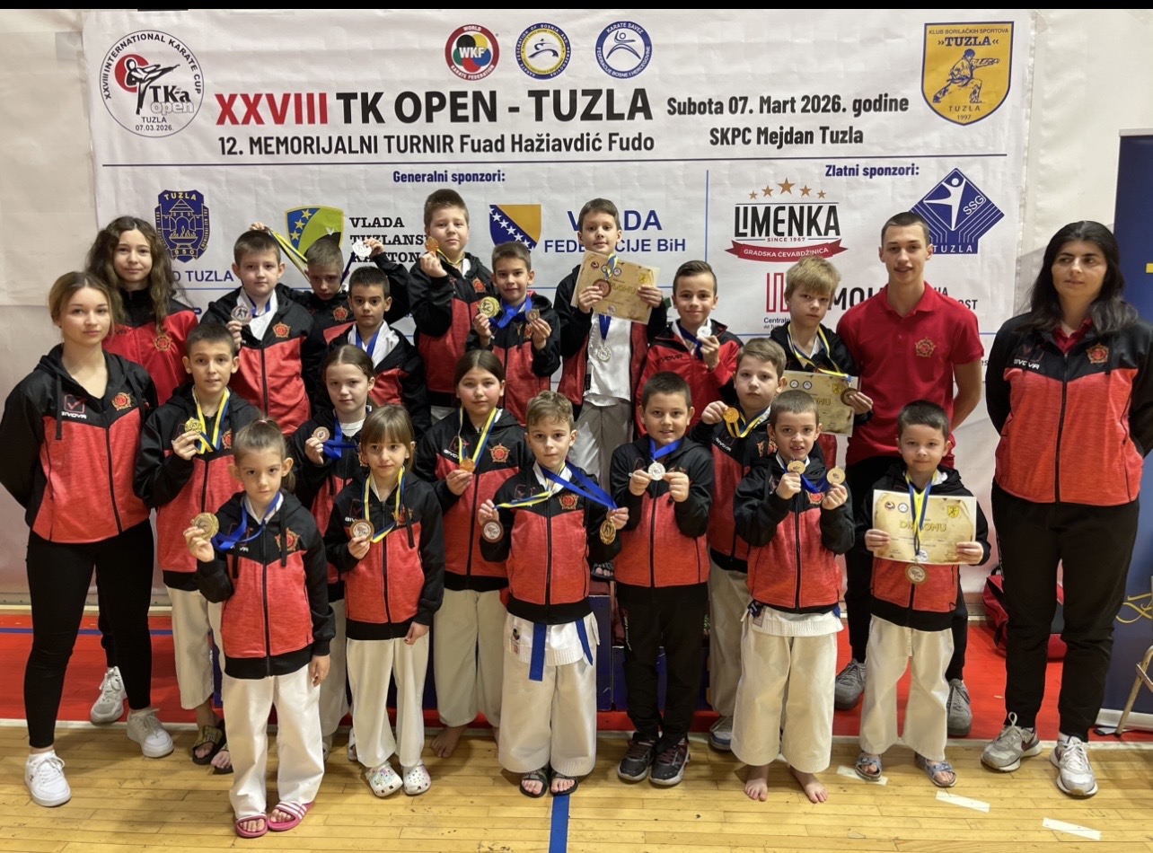 20 medalja na TK OPENU za karatiste “SLOBODE”