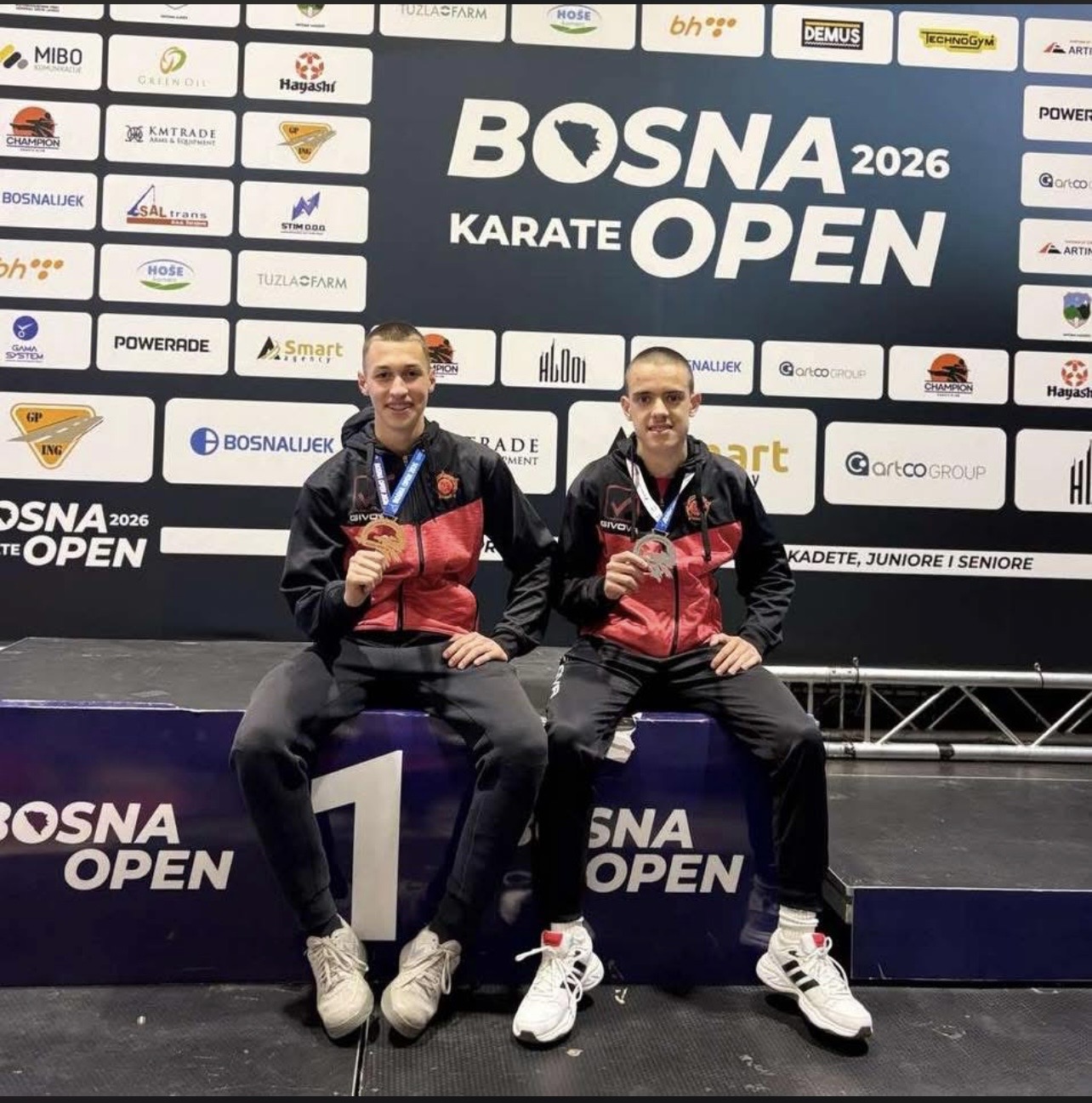 Uspješan nastup naših takmičara na Bosna Openu